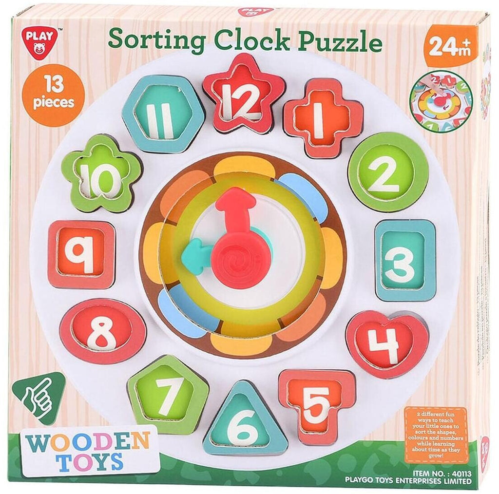 Playgo Sort O Clock 13pc