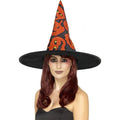 Halloween Adult Pumpkin Witch Hat