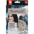 Halloween Spiderweb Eyelash And Nails Set