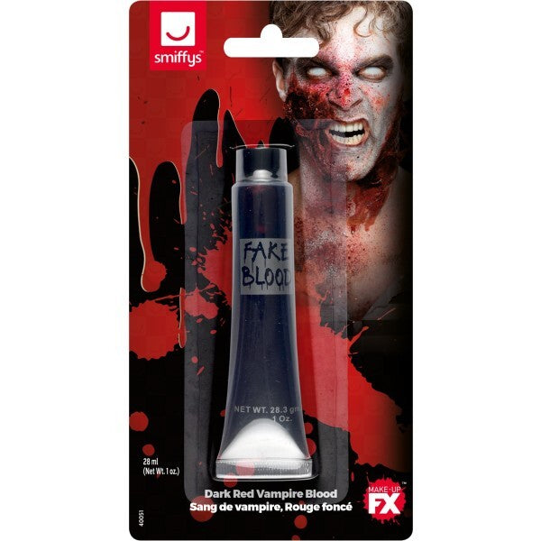 Halloween Make Up FX Dark Red Vampire Gel Blood