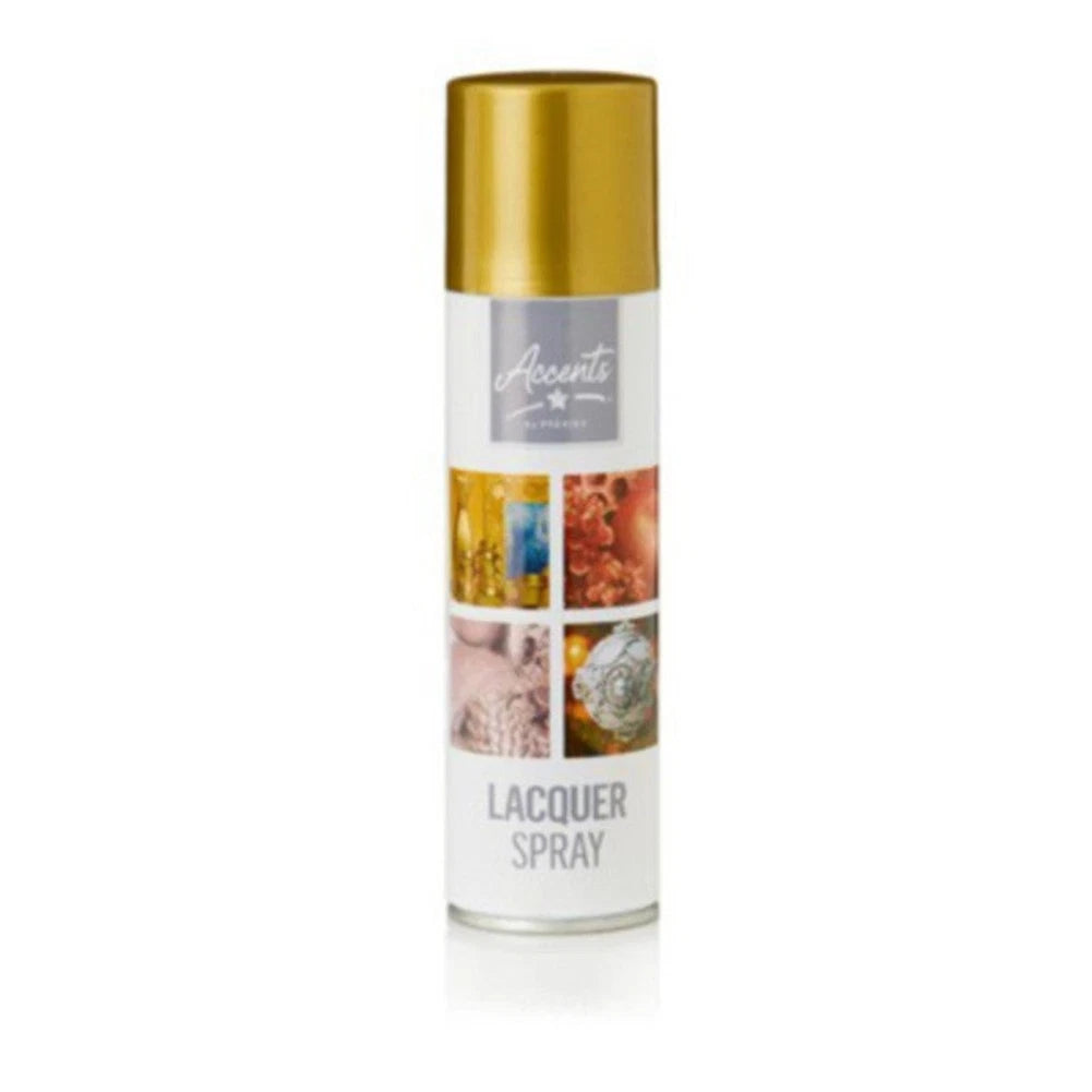 Premier 150ml Lacquer Spray Gold