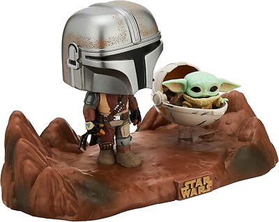 Funko POP! Moments Star Wars Mandolorian And Child