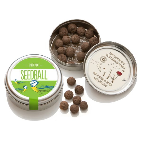 Seedball Tin Bird Mix
