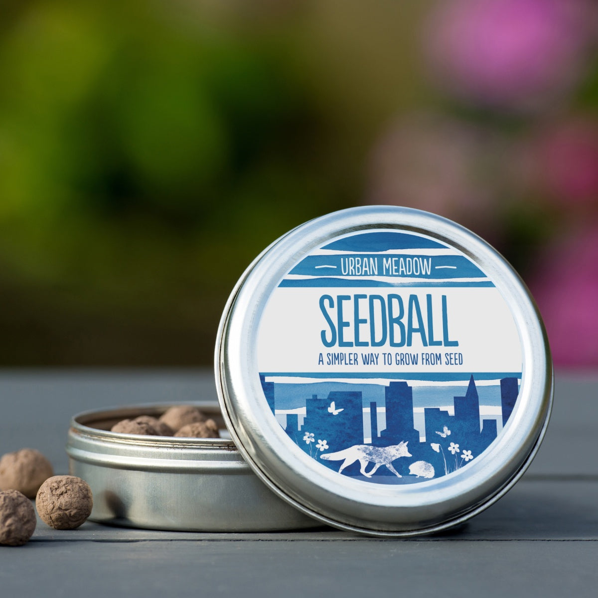 Seedball Tin Urban Meadow