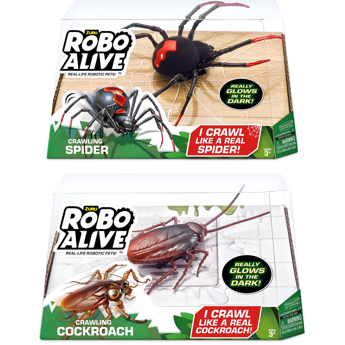 Zuru Robo Alive S2 Crawling Cockroach Or Spider