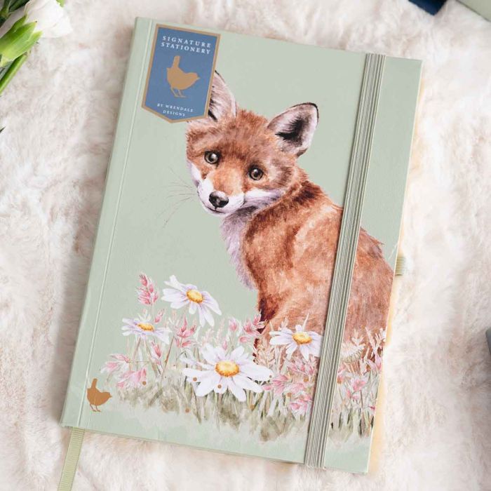 Wrendale Signature Stationery Notebook - Fox