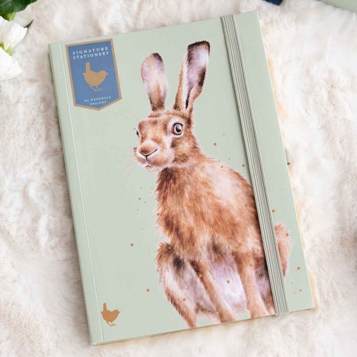 Wrendale Signature Stationery Notebook - Hare