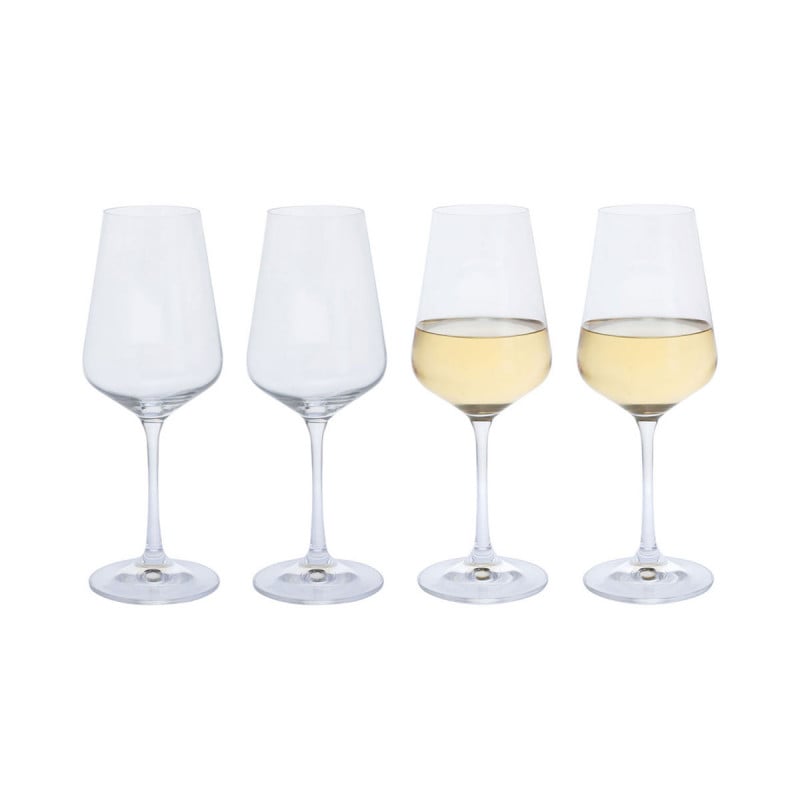 Cheers 4 x White Wine Glasses