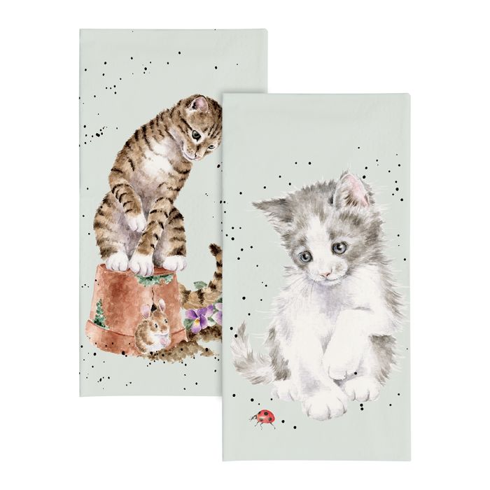 Wrendale Pocket Tissues - Cat