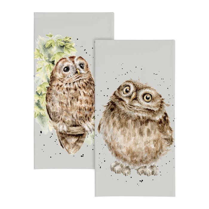 Wrendale Pocket Tissues - Owl