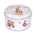 Wrendale - Christmas Medium Round Tin - Snowy Woodland