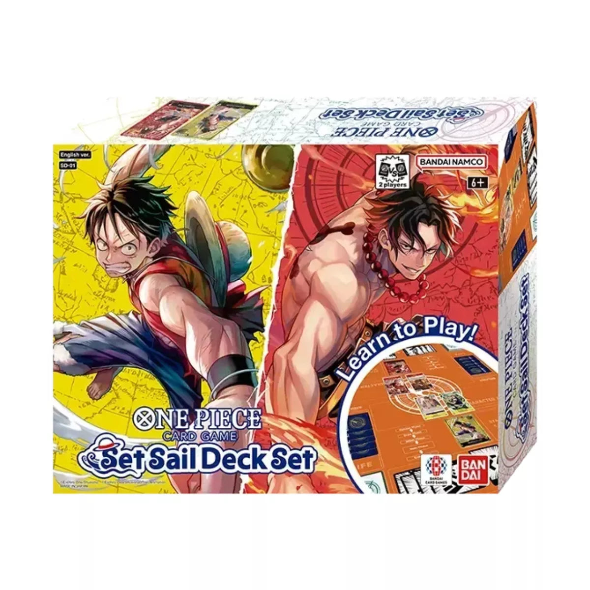 One Piece Card Game: Set Sail Deck Set (SD-01)