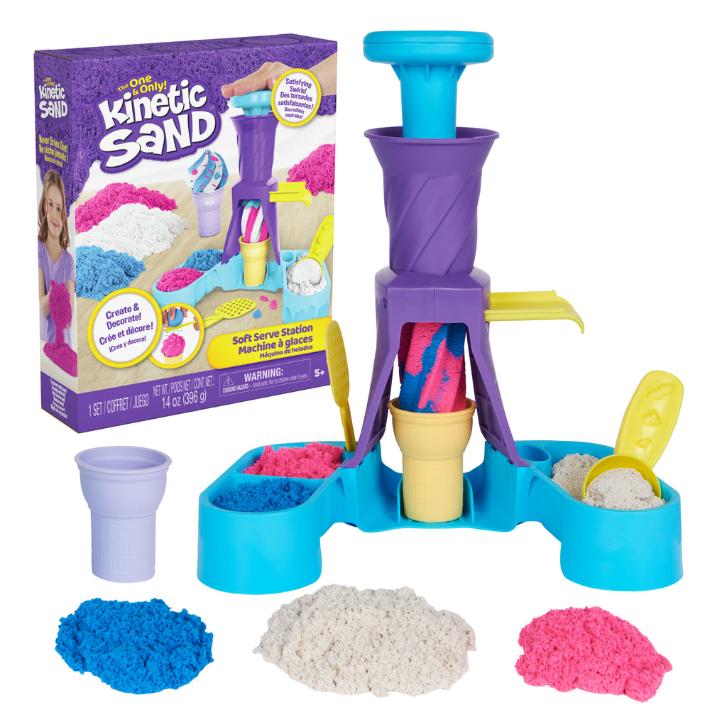 Kinetic Sand Soft Serve Station